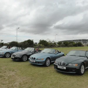 BM's On the Lawn. Weston Super Mare 10th July 2016